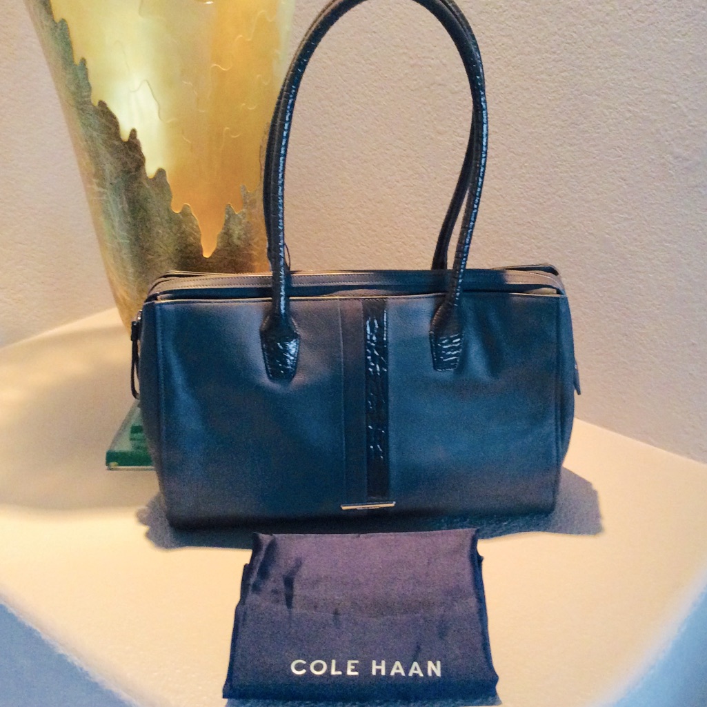 Cole Haan Davenport Leather Work Tote Nwt